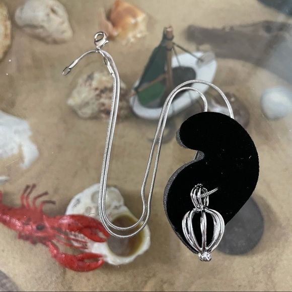 Gift set Chasteness Pearl set necklace earrings ring Christmas & holidays - Picture 8 of 16